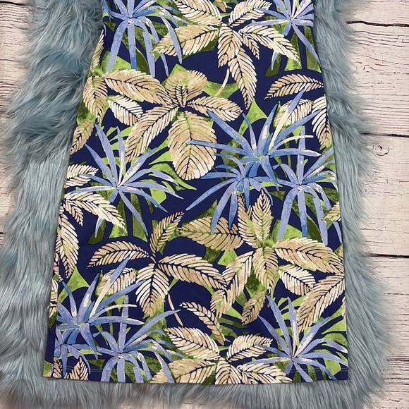 J.McLaughlin Sophia Bermuda Palm Print Dress - Picture 4 of 8